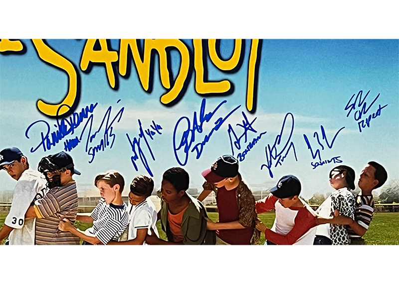 The Sandlot Cast Signed 16x20 Photo Autographed 8 Actors Beckett