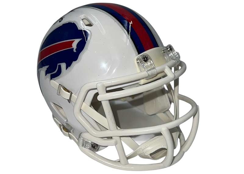 Thurman Thomas Signed Buffalo Bills Speed Mini Helmet Beckett