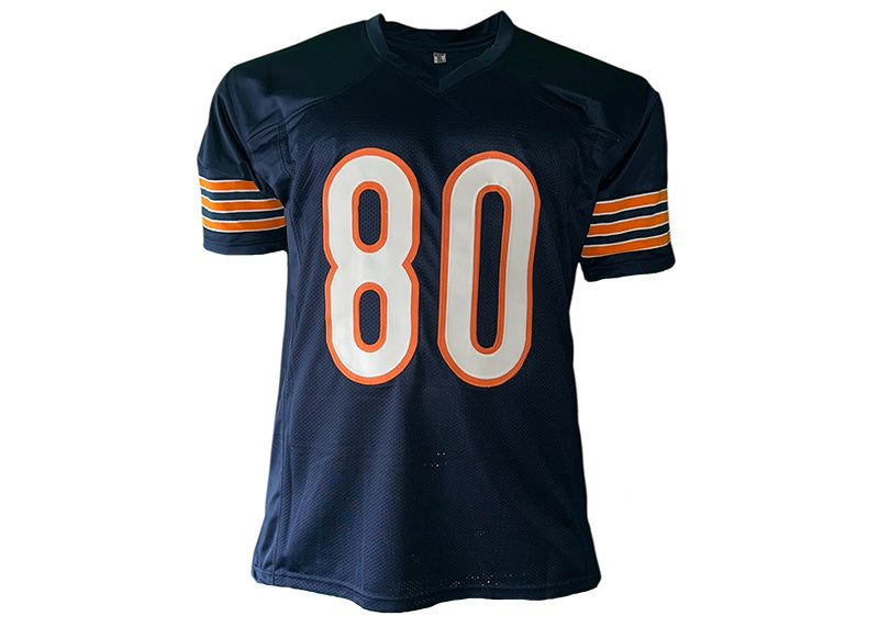 Tim Wrightman Signed Chicago Blue Football Jersey Beckett