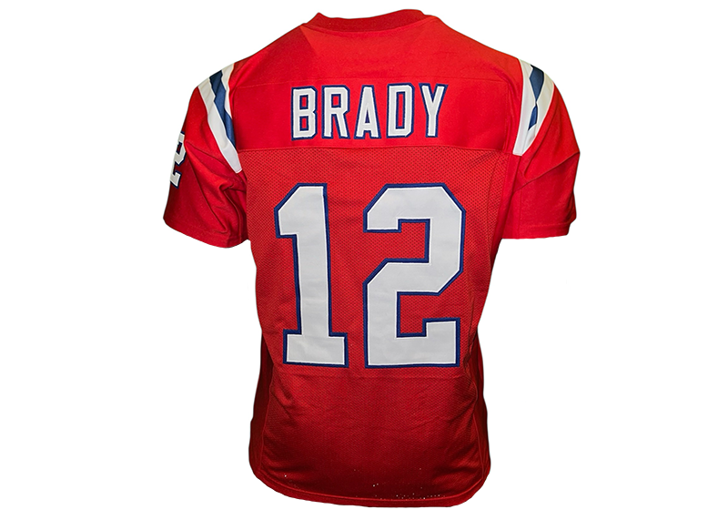 Tom Brady New Unsigned England  Red Football Jersey