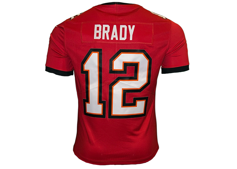 Tom Brady Tampa Bay Buccaneers Red Nike Football Jersey