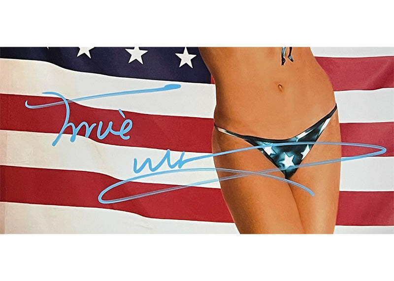 Torrie Wilson Signed 11x14 WWE Wrestling Photo JSA