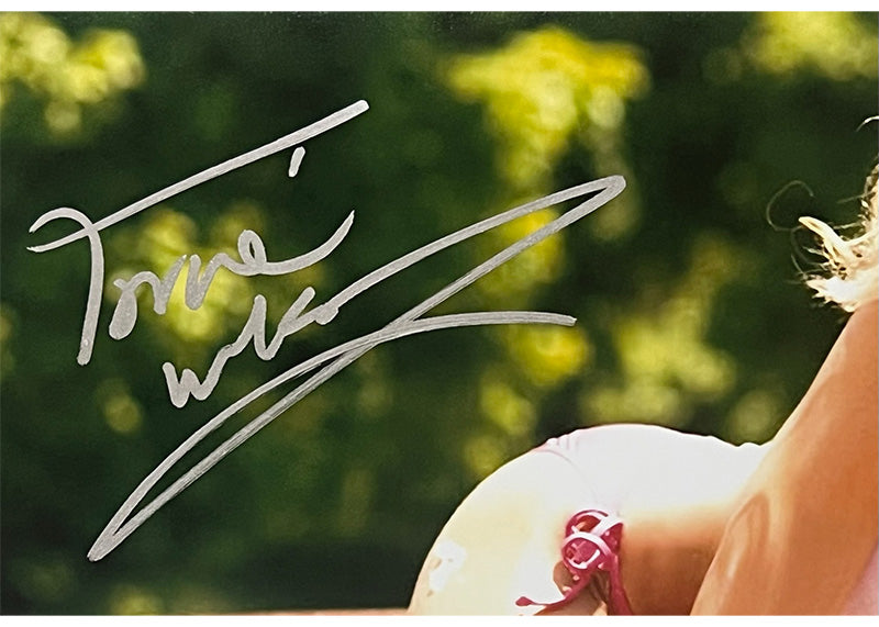 Torrie Wilson Signed 11x14 WWE Wrestling Photo JSA
