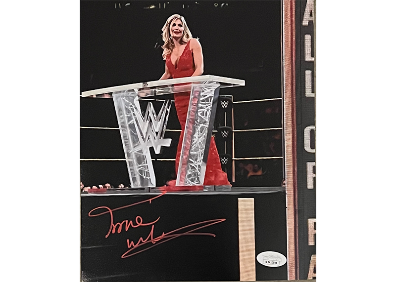 Torrie Wilson Signed 16x20 WWE Wrestling Photo JSA