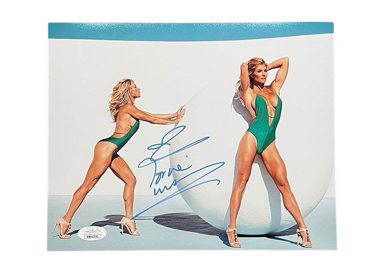 Torrie Wilson Signed 8x10 WWE Wrestling Photo JSA
