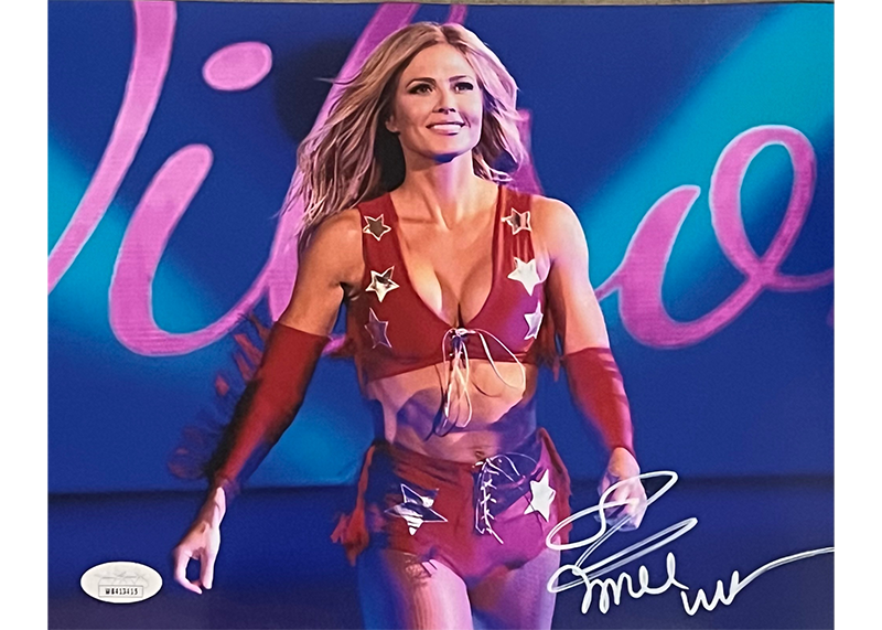 Torrie Wilson Signed 8x10 WWE Wrestling Photo JSA