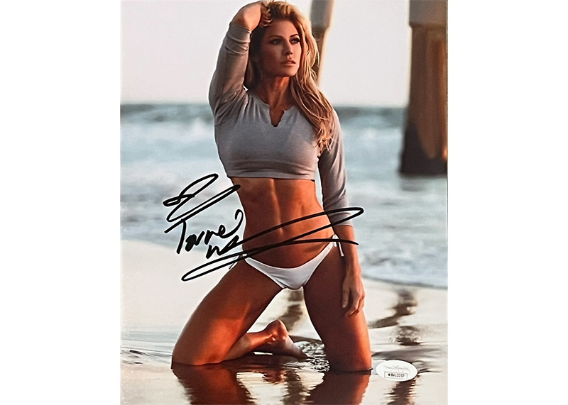 Torrie Wilson Signed 8x10 WWE Wrestling Photo JSA