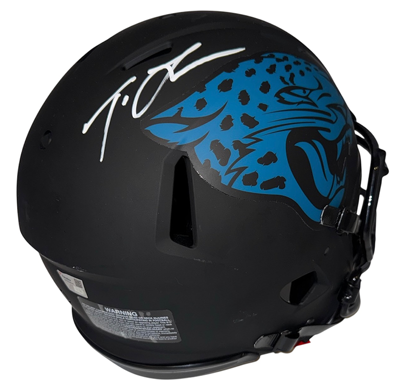 Trevor Lawrence Signed Jaguars Eclipse Authentic Helmet Fanatics