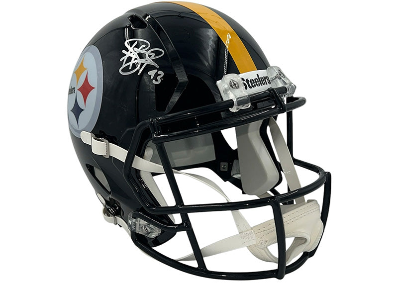 Troy Polamalu Signed Pittsburgh Steelers Speed Full Size Football Helmet JSA