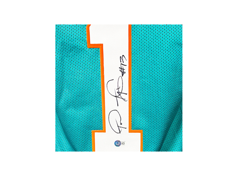 Tua Tagovailoa Signed Miami Teal Football Jersey Beckett