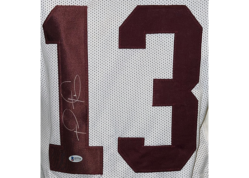 Tua Tagovailoa Signed White College Football Jersey Beckett