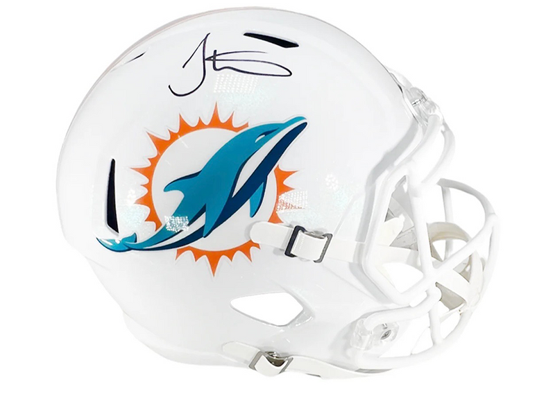 Tyreek Hill Autographed Miami Dolphins Full Size Football Helmet (Beckett)