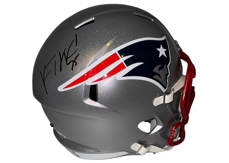 Vince Wilfork Signed New England Patriots Speed Full Size JSA