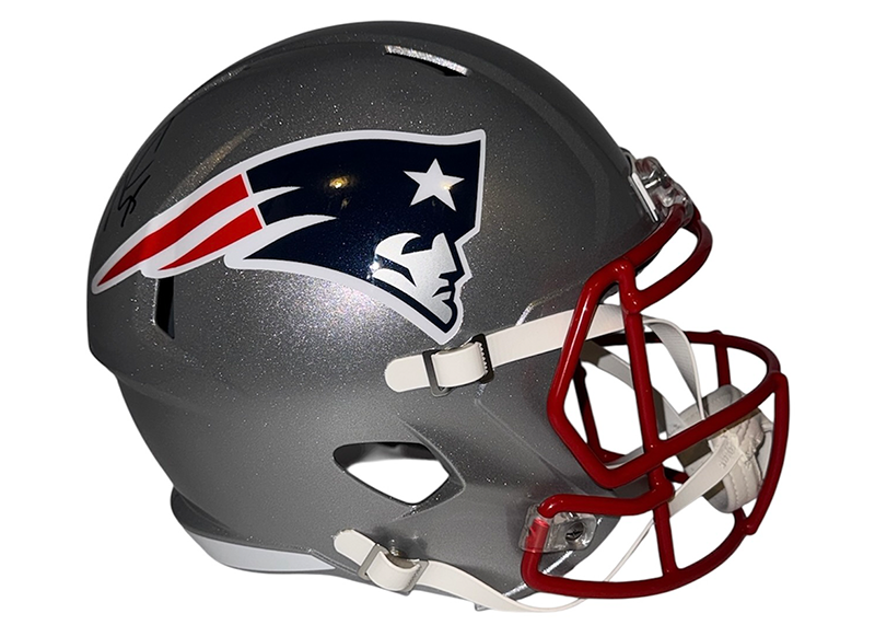 Vince Wilfork Signed New England Patriots Speed Full Size JSA