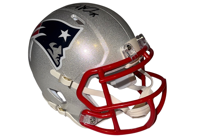 Vince Wilfork Signed New England Patriots Speed Mini Helmet JSA