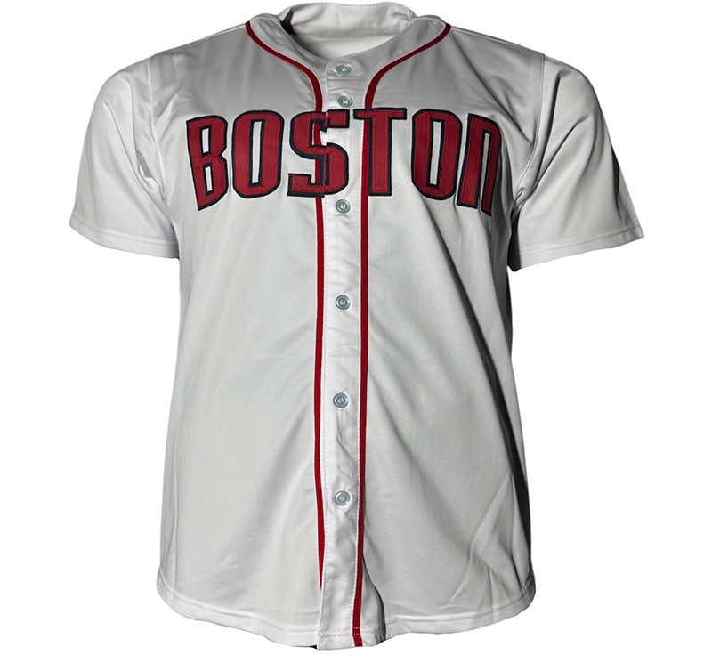 Wade Boggs Autographed Boston White Baseball Jersey JSA