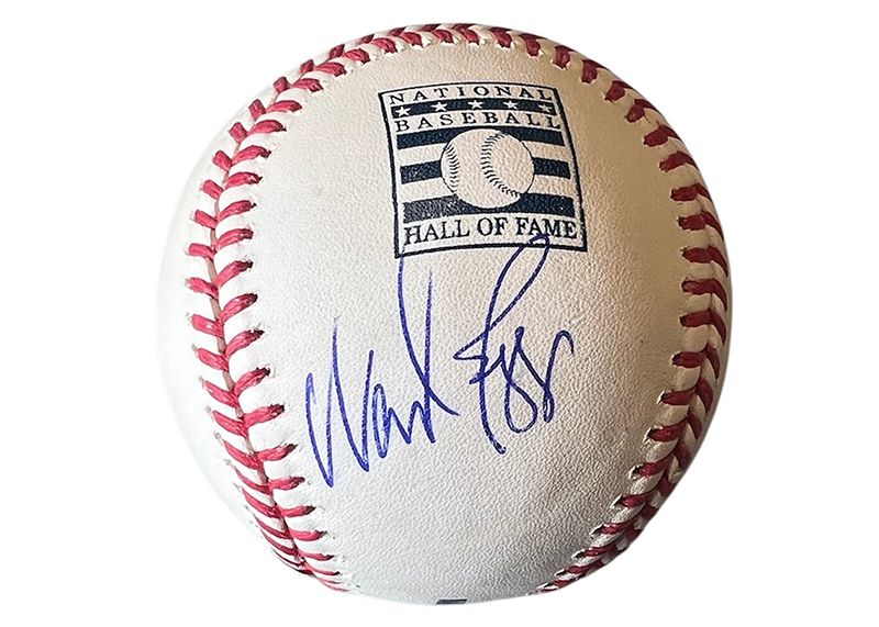 Wade Boggs Autographed Official Major League HOF Logo Baseball (JSA)