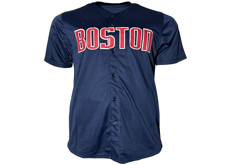 Wade Boggs Signed Boston Navy Baseball Jersey JSA