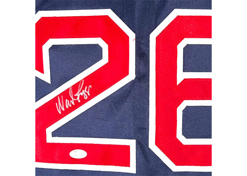 Wade Boggs Signed Boston Navy Baseball Jersey JSA