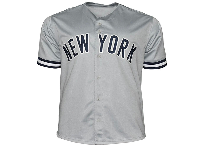 Wade Boggs Signed New York Custom Grey Baseball Jersey JSA