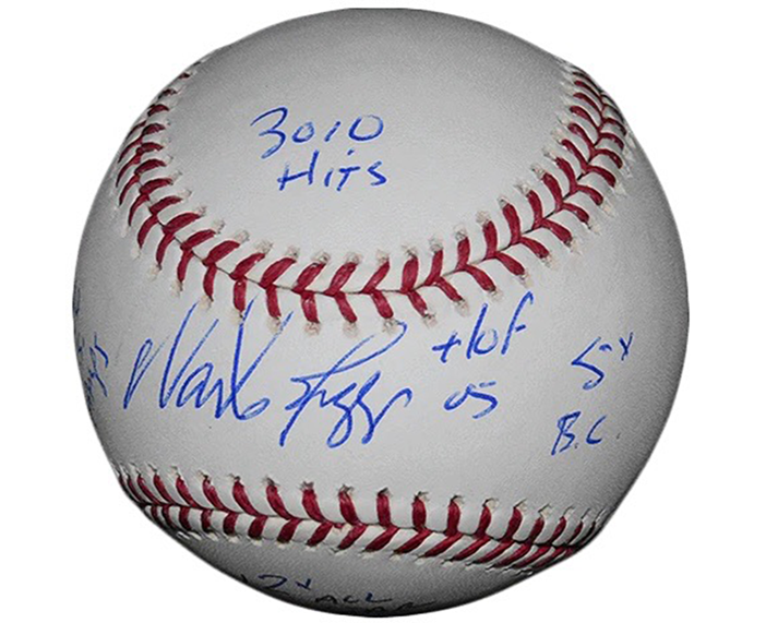 Wade Boggs Signed Official Major League Baseball (JSA) With 5 inscriptions