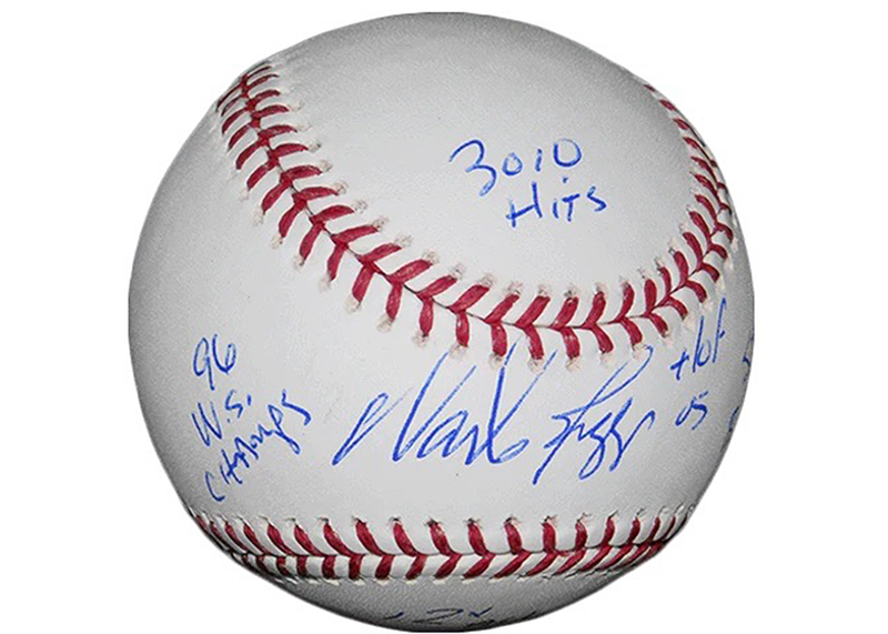 Wade Boggs Signed Official Major League Baseball (JSA) With 5 inscriptions