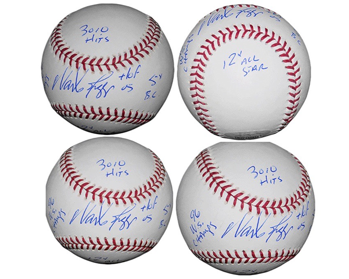 Wade Boggs Signed Official Major League Baseball (JSA) With 5 inscriptions