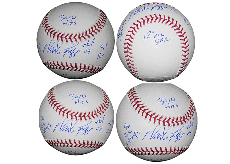 Wade Boggs Signed Official Major League Baseball (JSA) With 5 inscriptions