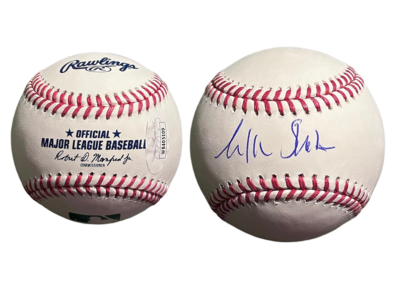 William Shatner Signed Official MLB baseball JSA