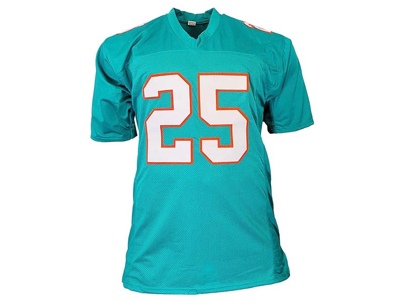 Xavien Howard Signed Miami Teal Custom Football Jersey (JSA)