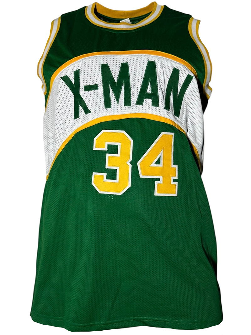 Xavier McDaniel Signed Seattle Basketball Jersey JSA