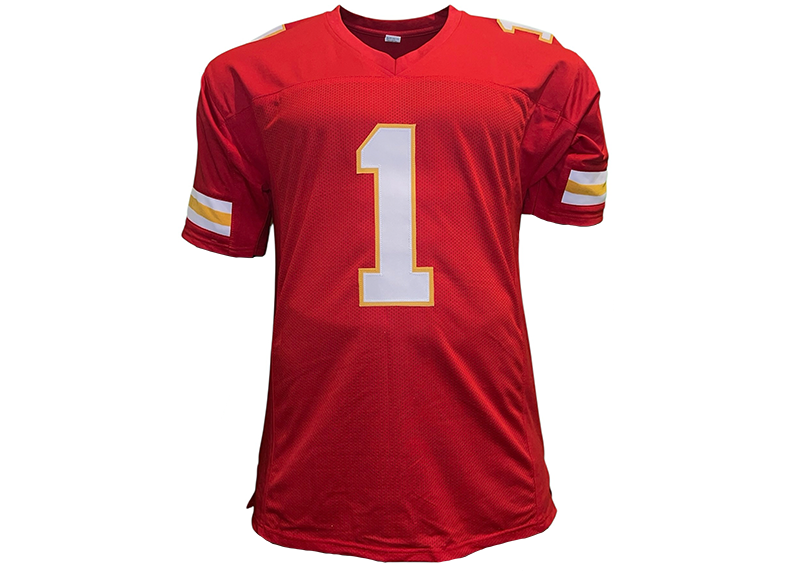 Xavier worthy Unsigned Kansas City Red Football Jersey