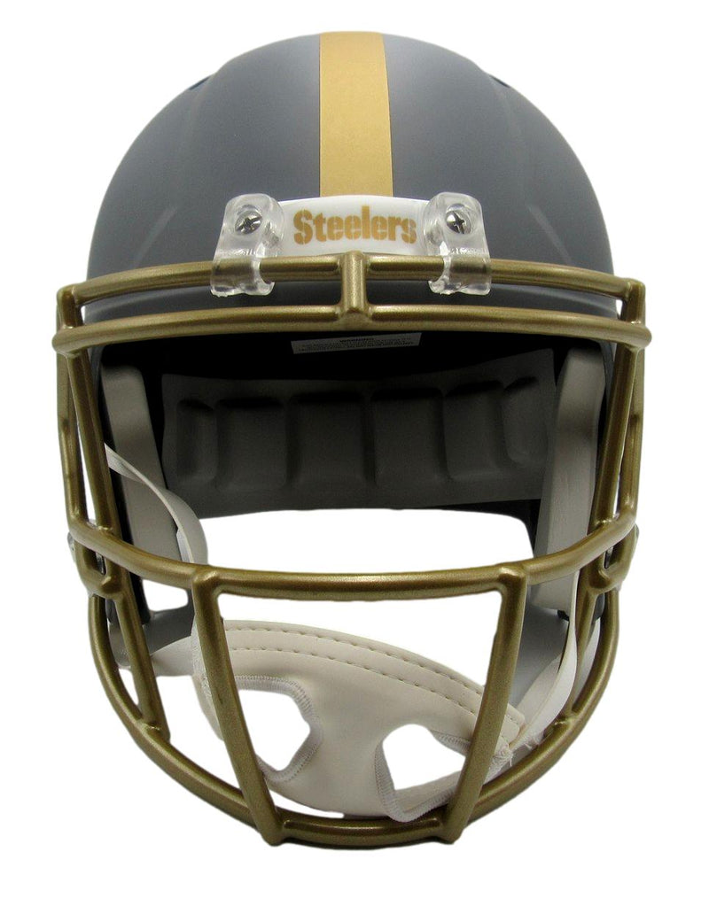 Pat Freiermuth Signed/Auto Slate Full Size Replica Helmet Steelers Beckett