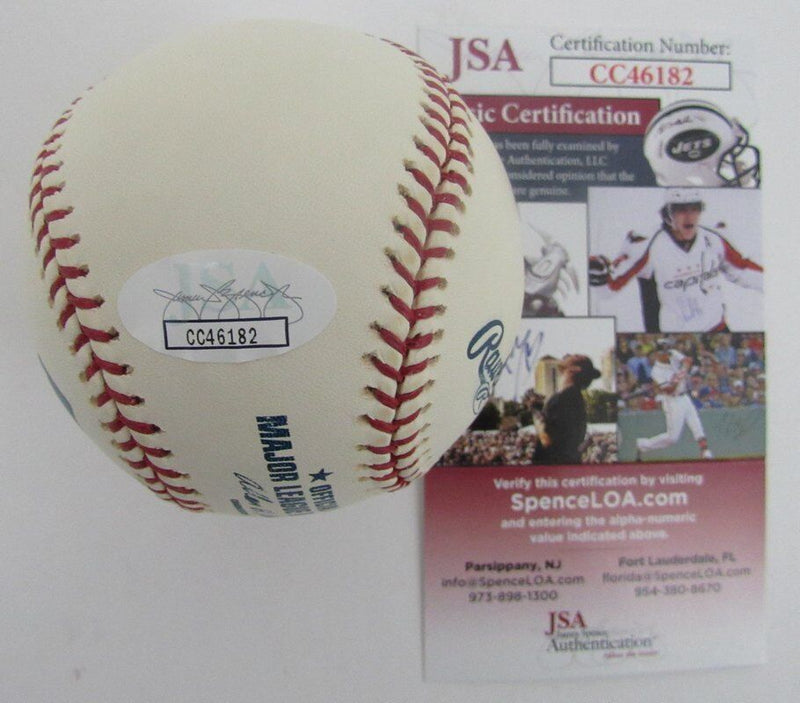 Bobby Doerr Red Sox Signed/Inscribed "HOF 86" Rawlings OML Baseball JSA 140713