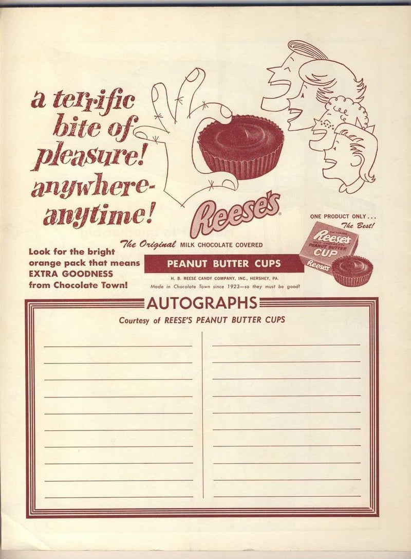 Hershey Bears 2/9 1966 Program vs. Cleveland AHL 127989