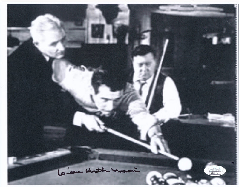 Willie Mosconi Signed/Autographed 8x10 B/W Photo JSA 190261
