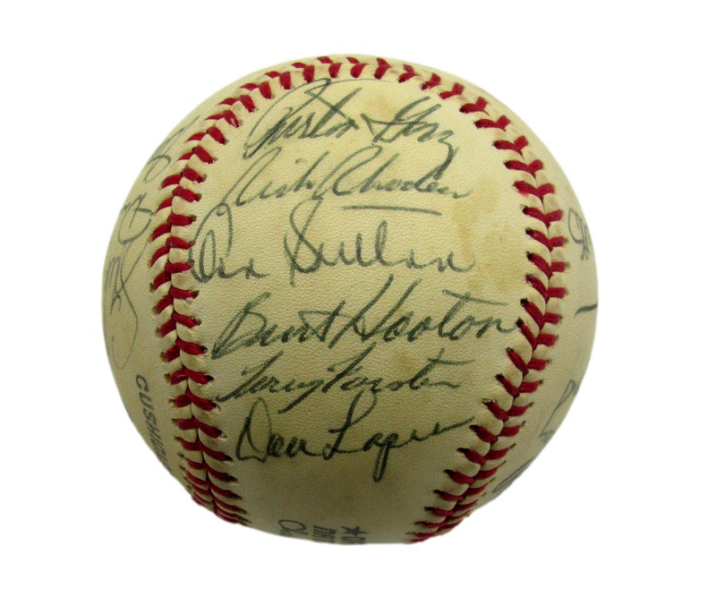 1979 Dodgers Team Signed by 18 ONL Baseball Sutton Lasorda HOF Garvey 190531
