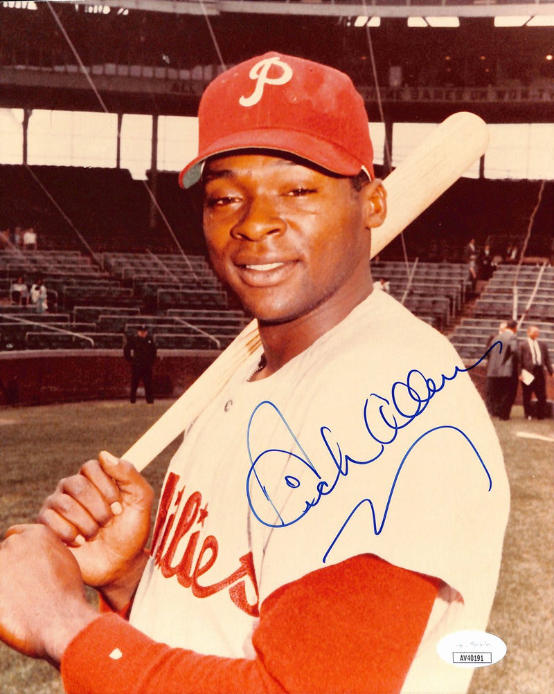 Dick Allen Signed/Autographed 8x10 Photo Philadelphia Phillies JSA 190320