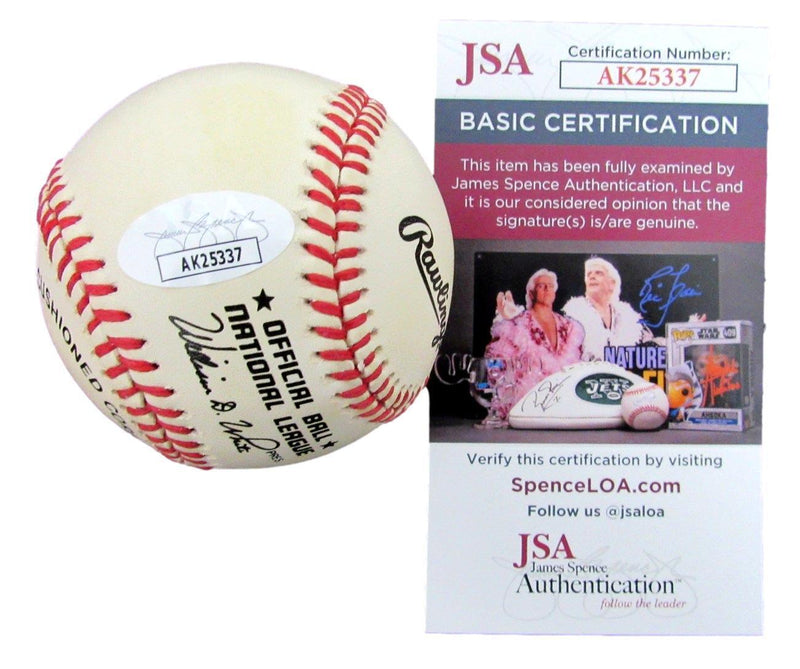 Cowan Hyde Autographed ONL Baseball Negro League Memphis Red Sox JSA 180138