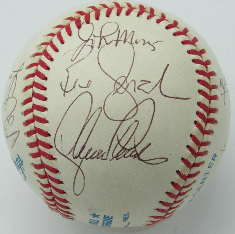 1991 California Angels Team Signed/Auto OAL Baseball 14 Signatures 163023