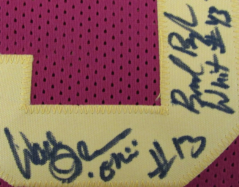 Hoosiers Cast Multi-Signed by 7 Chitwood Basketball Jersey Beckett 186118