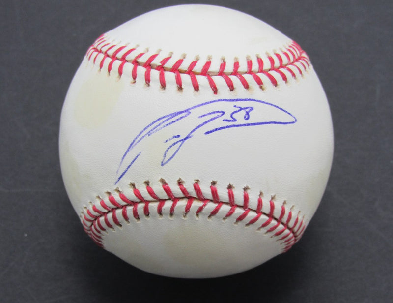 Carlos Zambrano Signed/Autographed OML Baseball Chicago Cubs JSA 189841
