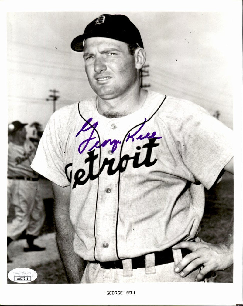 George Kell HOF Signed/Autographed 8x10 Photo Detroit Tigers JSA 191379