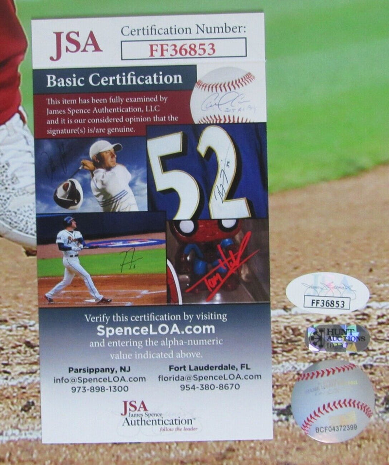 Rhys Hoskins Philadelphia Phillies Signed/Autographed 16x20 Photo JSA 146910