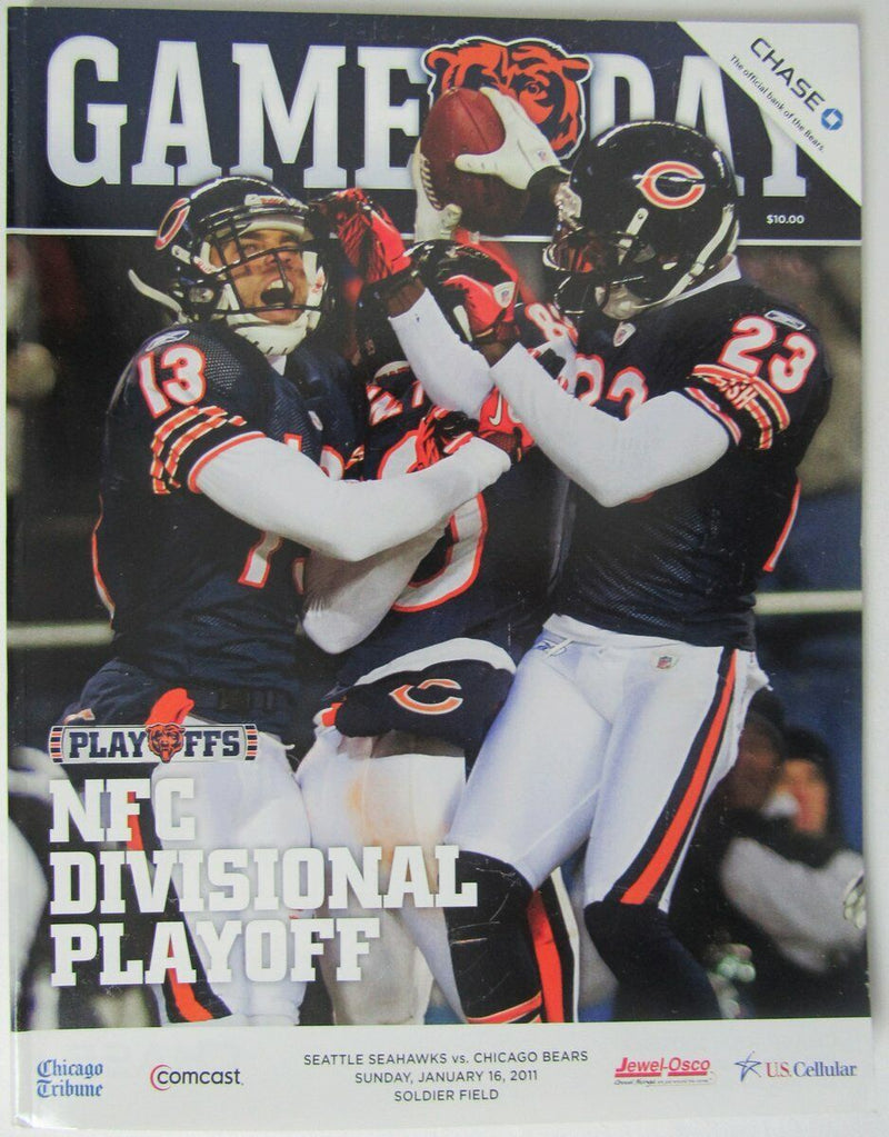 2011 NFC Divisional Playoff Gameday Program 1/16/11 Seahawks vs. Bears  145884