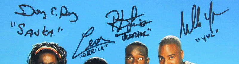 "Cool Runnings" Multi-Signed by 4 Cast Members 11x17 Photo Beckett 192417