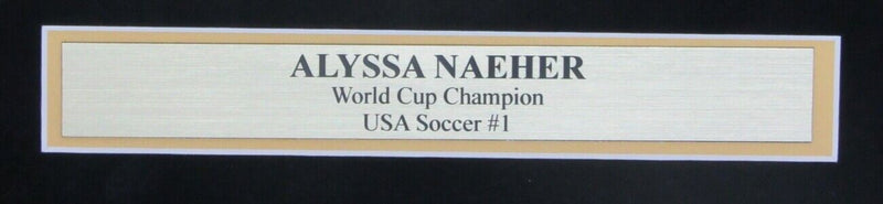 Alyssa Naeher USA Women's Soccer Signed 16x20 Photo Framed JSA 146843