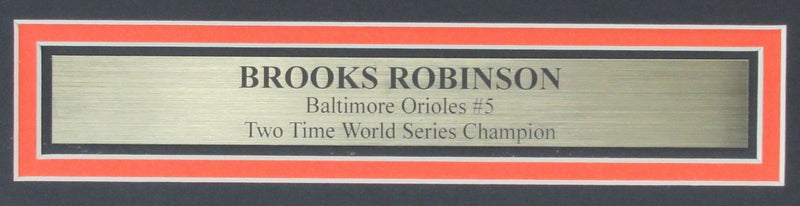 Brooks Robinson HOF Signed/Auto 8x10 Photo Collage Orioles Framed JSA 177716