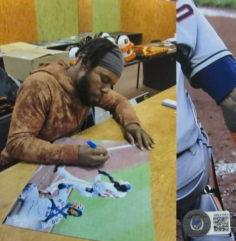 Cedric Mullins Baltimore Orioles Signed/Autographed 16x20 Photo Beckett 165110