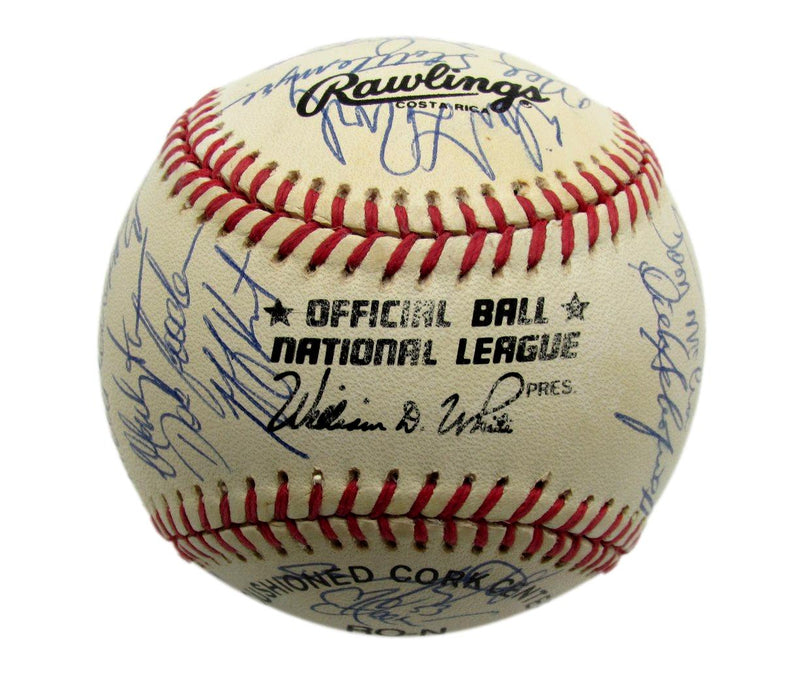 1992 Mets Team Autographed by 30 Torborg Murray Gooden ONL Baseball 182809
